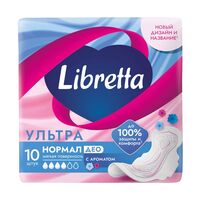 Гигиенические прокладки "Libretta Ultra Normal Deo" (10 шт.)