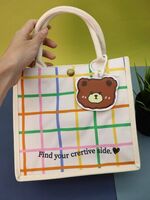 Сумка-шоппер "Bear" (white)