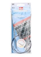 Спицы круговые для вязания (латунь; 2,5 мм; 80 см)