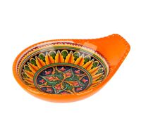 Блюдо для оливок "Arabesque" (120х100 мм; оранжевый)