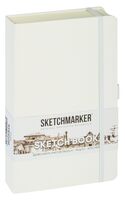 Скетчбук "Sketchmarker" (130х210 мм; белый)