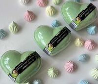 Гейзер для ванн "Сердце. Аромат киви" (120 г)