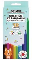 Набор карандашей цветных "Funster" (12 цветов)