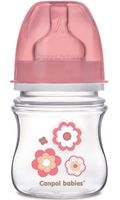 Бутылочка для кормления "Newborn baby" (120 мл; розовая)