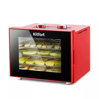 Сушилка для овощей и фруктов Kitfort KT-1915-2 (красная)