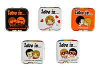 Конфеты жевательные "Love Is... В форме сердца со вкусом морской соли и маракуйи" (20 г)