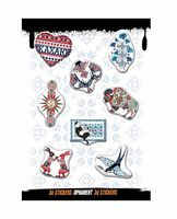 Набор 3D наклеек "Орнамент"