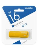 USB Flash Drive 16Gb SmartBuy Clue Yellow (SB16GBCLU-Y)