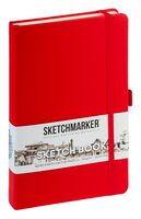 Скетчбук "Sketchmarker" (А5; красный)