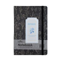Блокнот "Spring butterflies" (А5; black)
