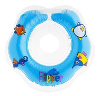 Круг для купания малыша "Flipper" (голубой)