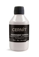Лак для полимерной глины матовый "Cernit" (250 мл)