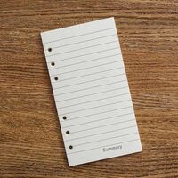 Сменный блок в линейку (A6; 80 листов; белый)