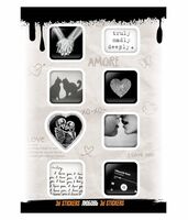 Набор 3D наклеек "Любовь"