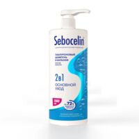 Шампунь-бальзам для волос 2в1 "Sebocelin. Основной уход" (1 л)