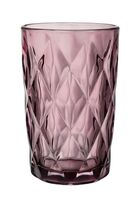 Стакан стеклянный "Бордовый ромб" (350 мл)