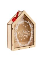 Сборная деревянная модель "Коробка. Дом"