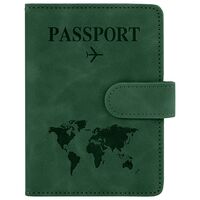 Обложка на паспорт "Passport" (зеленый)