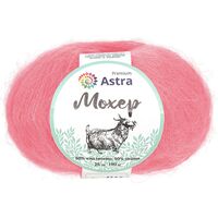 Пряжа "Мохер №32" (25 г; 190 м; розовый)