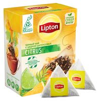 Чай черный "Lipton. Citrus" (20 пакетиков)