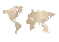 Подложка для карты мира (XL; 72х130 см)