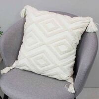 Наволочка декоративная "Tufted" (45х45 см; бежевый)