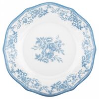 Тарелка мелкая фарфоровая "Утренняя лазурь" (215х25 мм)