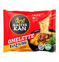 Лапша быстрого приготовления "Master Kan с омлетом и говядиной" (110 г)
