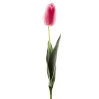 Цветок искусственный "Тюльпан розовый" (670 мм)