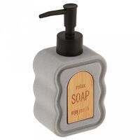 Дозатор для жидкого мыла "Сингапур" (серый меланж)