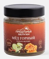 Мёд натуральный горный "Разнотравье пряное яблоко" (200 г)
