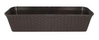 Кашпо "Ротанг" (63х20 см; венге)