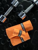 Полотенце из микрофибры "Fitness" (39x55 см; оранжевое)