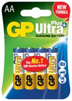Батарейка GP Ultra Plus AA LR6/15AUP-2UE4 (4 шт.)