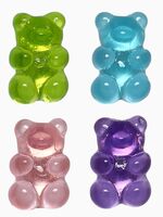 Брошь "Мармеладные мишки"