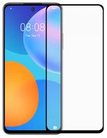 Защитное стекло CASE Full Glue для Huawei P Smart 2021 / Honor 10X Lite (глянец; чёрное)