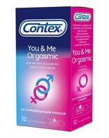 Презервативы "Contex. You and Me Orgasmic" (12 шт.)