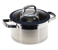 Кастрюля металлическая с крышкой 4,7 л "Fresca"