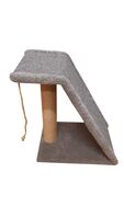 Когтеточка "Трап" (31х45х50 см; серый)