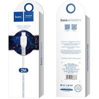 Кабель Hoco X20 Flash Lightning 2M (белый)