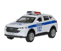 Машинка инерционная "Haval F7. Полиция" (белый)