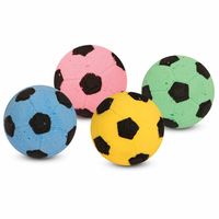 Игрушка для кошек "Мяч футбольный" (4 см; 4 шт.)