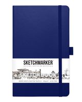 Скетчбук "Sketchmarker" (А5; королевский синий)