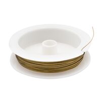 Ювелирный тросик (0,45 мм х 10 м; золото)