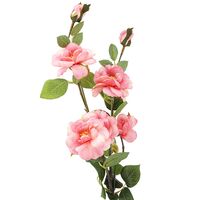 Цветок искусственный "Роза" (730 мм; розовый)