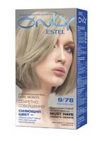 Гель-краска для волос "Estel Only" тон: 9/78, блондин коричнево-жемчужный