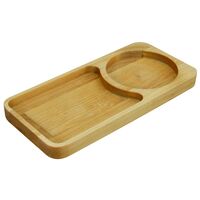 Менажница деревянная "Дабл" (110х230х18 мм)