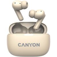 Наушники беспроводные Canyon OnGo TWS-10 (бежевые)