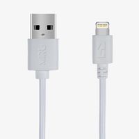 Дата-кабель Miru USB - 8 pin 2.0, 1 м (белый)