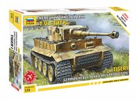 Сборная модель "Немецкий танк Т-VI Тигр" (масштаб: 1/72)